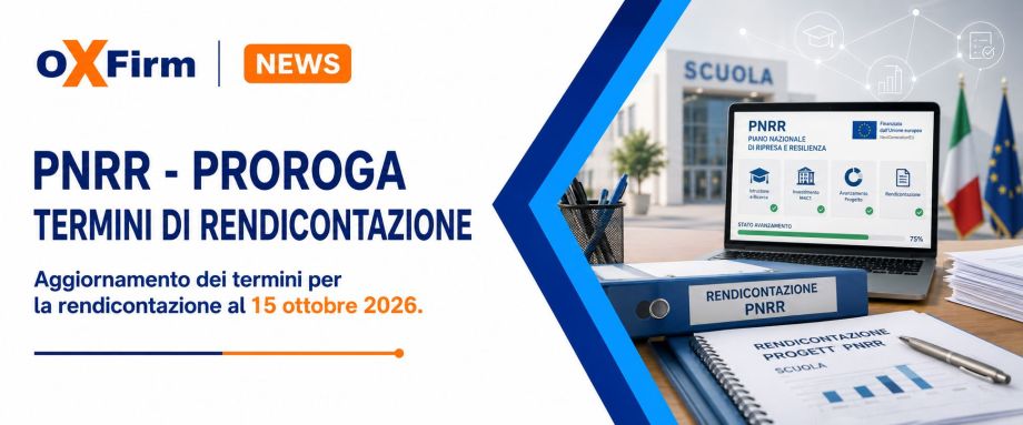 PNRR proroga dei termini di rendicontazione